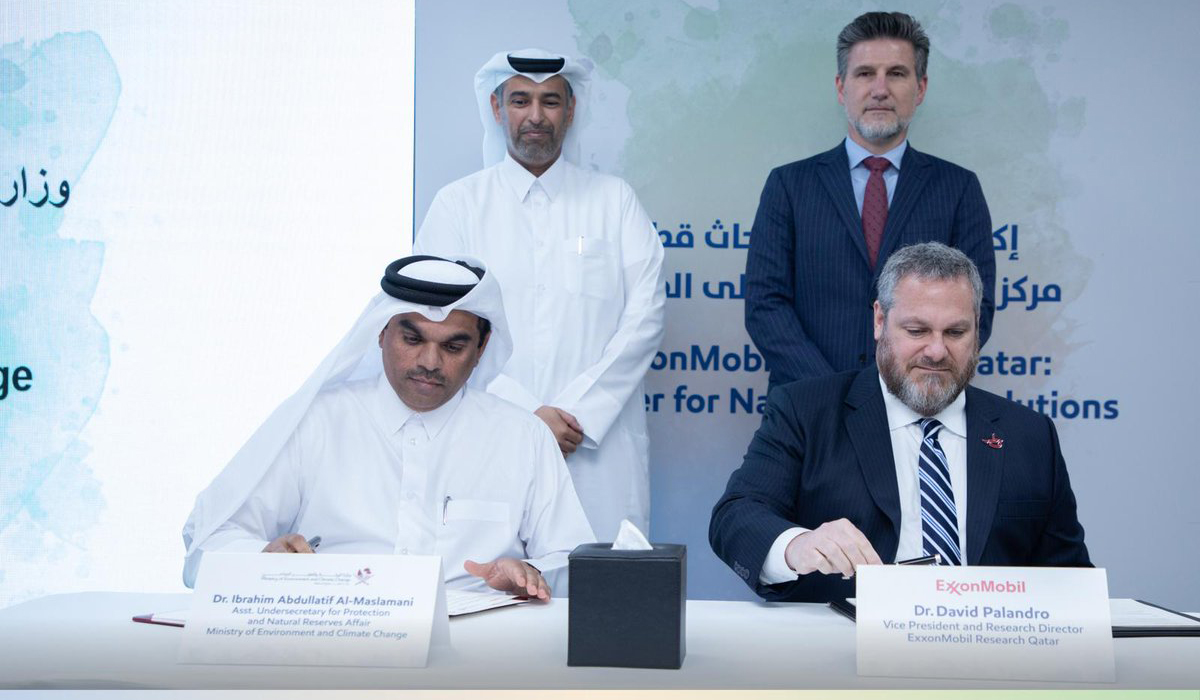 MoECC, ExxonMobil Sign MoU to Promote Scientific Research